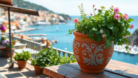 Terracotta Plant Pot for Home Decor