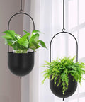 ecofynd 6 Inch Metal Hanging Planter