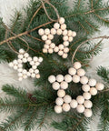 ecofynd Wooden Bead star Ornament