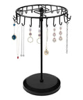 Ecofynd Metal Rotating Jewelry Organizer Stand