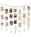 Ecofynd Berlin Macrame Photo Display Wall Hanging