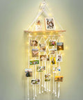 Ecofynd Venice Macrame Photo Display Wall Hanging