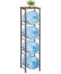 ecofynd 4 Tier Water Dispenser Stand with Top Shelf