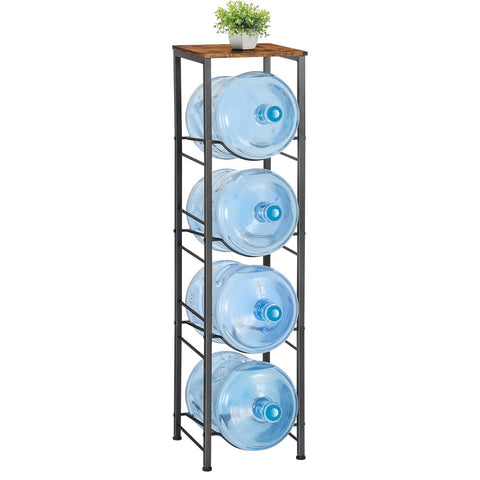 ecofynd 4 Tier Water Dispenser Stand with Top Shelf