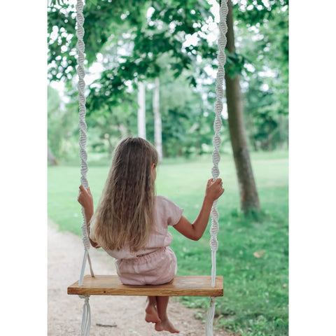 Macrame Swing Chair for Adults & Kids