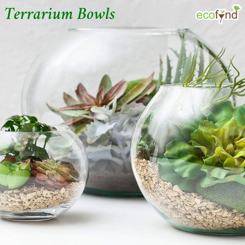 4 Inch Glass Terrarium Bowl