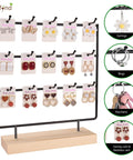 Ecofynd Metal 3 Layer Jewelry Organizer Stand