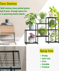 ecofynd Brad Shelf Planter Stands