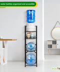 ecofynd 2 Tier Water Dispenser Stand with 2 Top Shelf