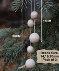 ecofynd Wooden Bead Ornament