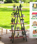 ecofynd Trivo A-Shaped Metal Planter Stand