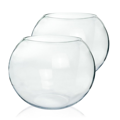 4 Inch Glass Terrarium Bowl