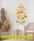 Ecofynd Venice Macrame Photo Display Wall Hanging