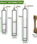 ecofynd Metal Wall Hanging Test Tube Planter