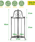 ecofynd Cruz Metal Planter Stand