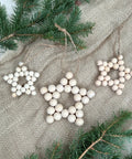 ecofynd Wooden Bead star Ornament