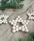 ecofynd Wooden Bead star Ornament