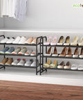 ecofynd 3-Layer Metal Shoe Rack