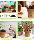 ecofynd 3 in 1 DIY Growkit for Marigold, Sunflower and Cosmos Mix