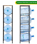 ecofynd 4 Tier Water Dispenser Stand with Top Shelf