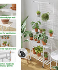 ecofynd Leon Plant Stands for Outdoor Balcony with Wheels