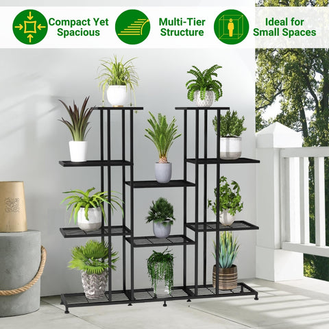 ecofynd Zura Metal Planter Stand