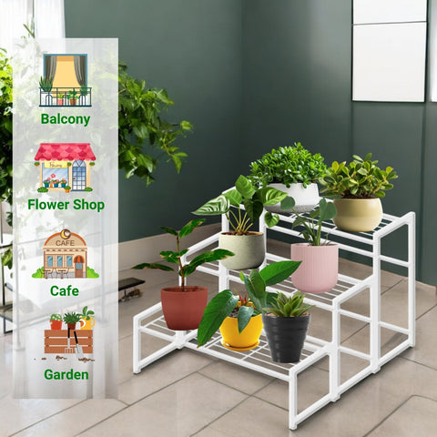 ecofynd Ryder Metal Planter Stand