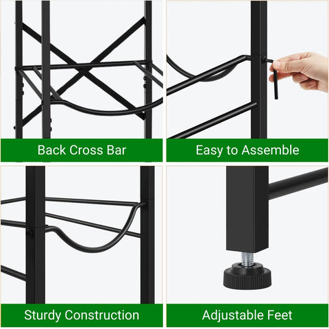 ecofynd 2 Tier Water Dispenser Stand with 2 Top Shelf