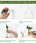 ecofynd 2-Tier Wall Hanging Test Tube Planter