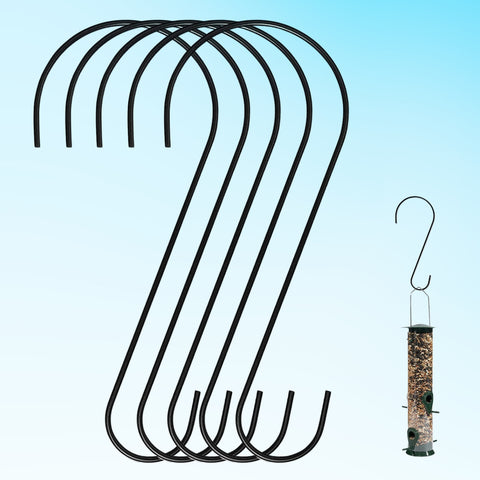 ecofynd S-shaped Pot Extension Hooks, 12"