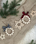 ecofynd Wooden Bead star Ornament