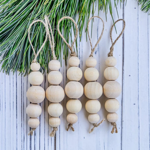 ecofynd Wooden Bead Ornament