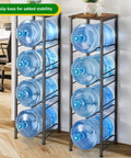 ecofynd 4 Tier Water Dispenser Stand with Top Shelf