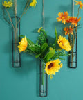 ecofynd Metal Wall Hanging Test Tube Planter