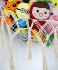 Ecofynd Macrame Soft Toy Organizer | Toy Hammock