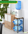 ecofynd 2 Tier Water Dispenser Stand with Top Shelf