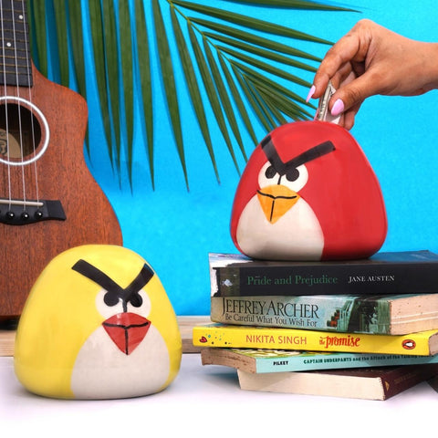 Ceramic Angry Bird Piggy Bank