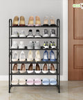 ecofynd 3-Layer Metal Shoe Rack