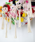 Ecofynd Macrame Soft Toy Organizer | Toy Hammock