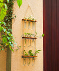 ecofynd 3-Tier Wall Hanging Test Tube Planter