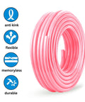 Ecofynd Pink Flexible PVC Water Pipe