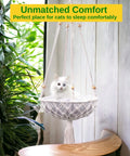 ecofynd Macrame Hanging Cat Hammock without Cat Bed