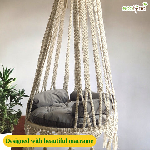 Premium Luxury Macrame Swing Hammock