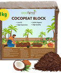 ecofynd Cocopeat Block for Home Garden