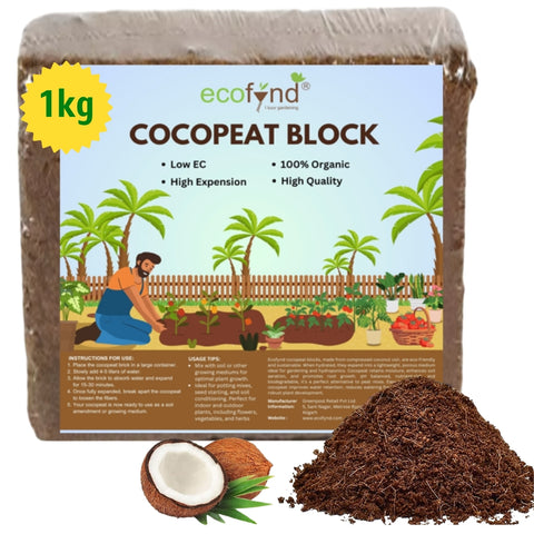 Cocopeat Block for Home Garden