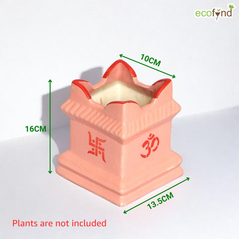 Ceramic Tulsi Plant Pot