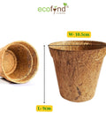 ecofynd 4 inches Coir Pots