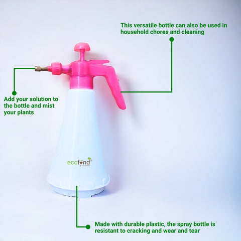 Pressure Spray Pump Bottle with Adjustable Nozzle