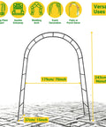 ecofynd Garden Arch Plant Stand