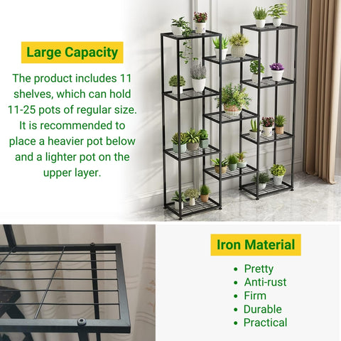 Plantica Metal Planter Stand